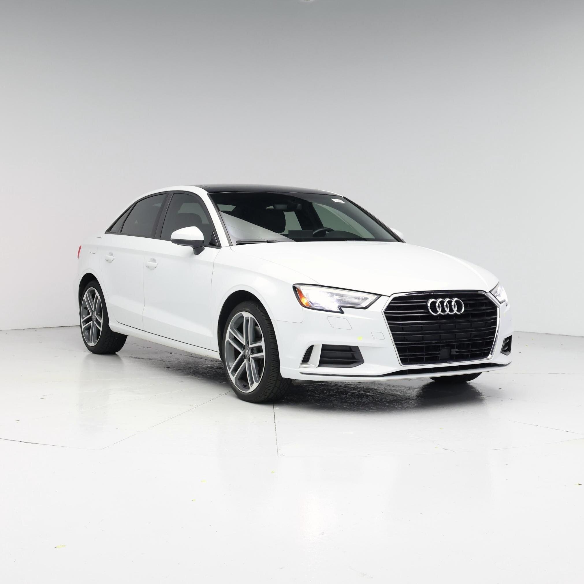 White 2017 Audi A3 2.0T Premium Sedan FWD Sedan Front-Wheel Drive Automatic