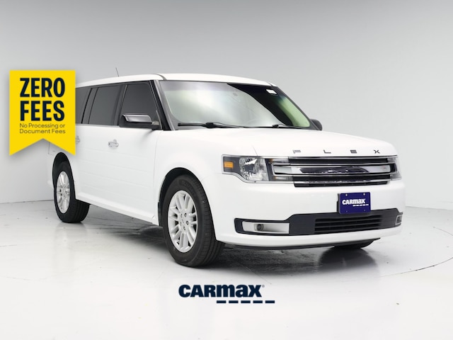 White 2019 Ford Flex SEL FWD SUV / Crossover Front-Wheel Drive Automatic
