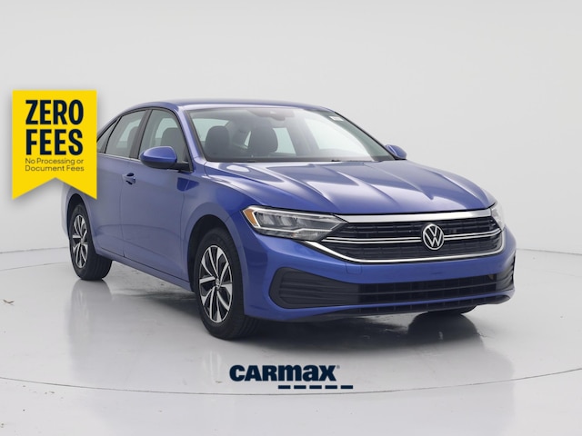 Blue 2024 Volkswagen Jetta S FWD Sedan Front-Wheel Drive Automatic