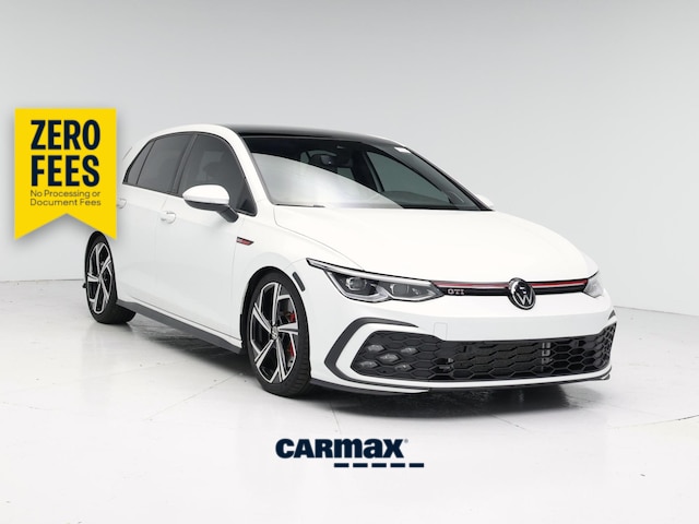 White 2024 Volkswagen Golf GTI SE FWD Hatchback Front-Wheel Drive Automatic
