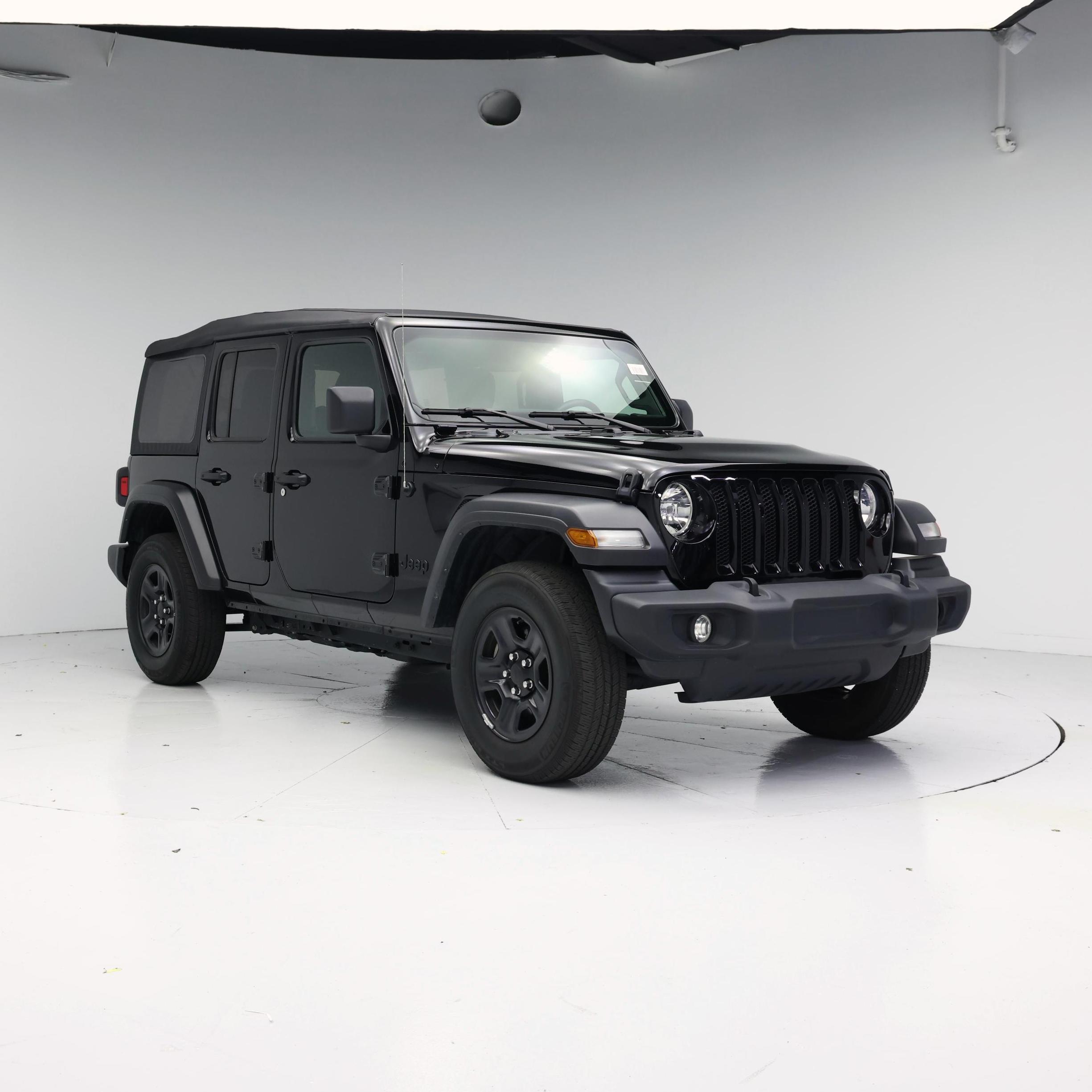 Black 2023 Jeep Wrangler SUV / Crossover Four-Wheel Drive Automatic
