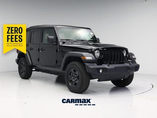 Black 2023 Jeep Wrangler SUV / Crossover Four-Wheel Drive Automatic