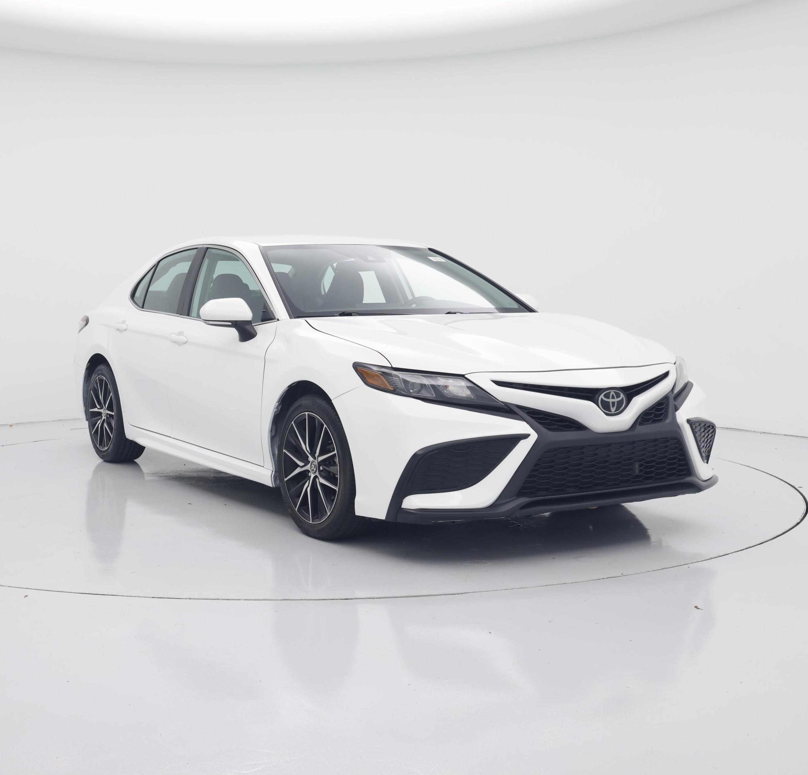 White 2024 Toyota Camry Sedan Front-Wheel Drive Automatic