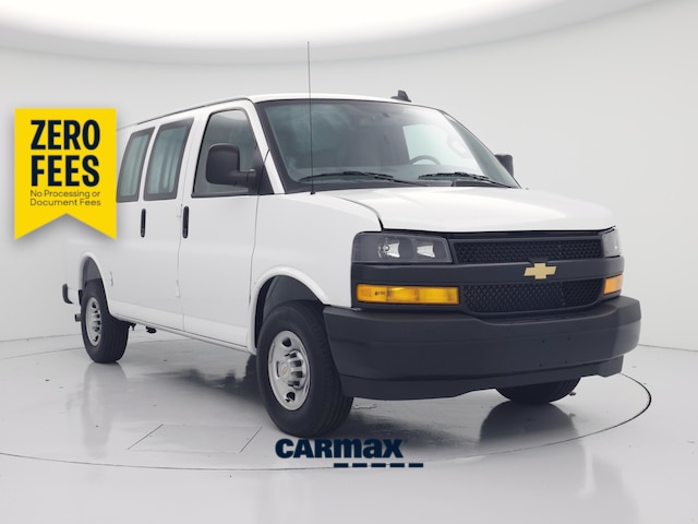 White 2025 Chevrolet Express Cargo 2500 RWD Van Rear-Wheel Drive Automatic