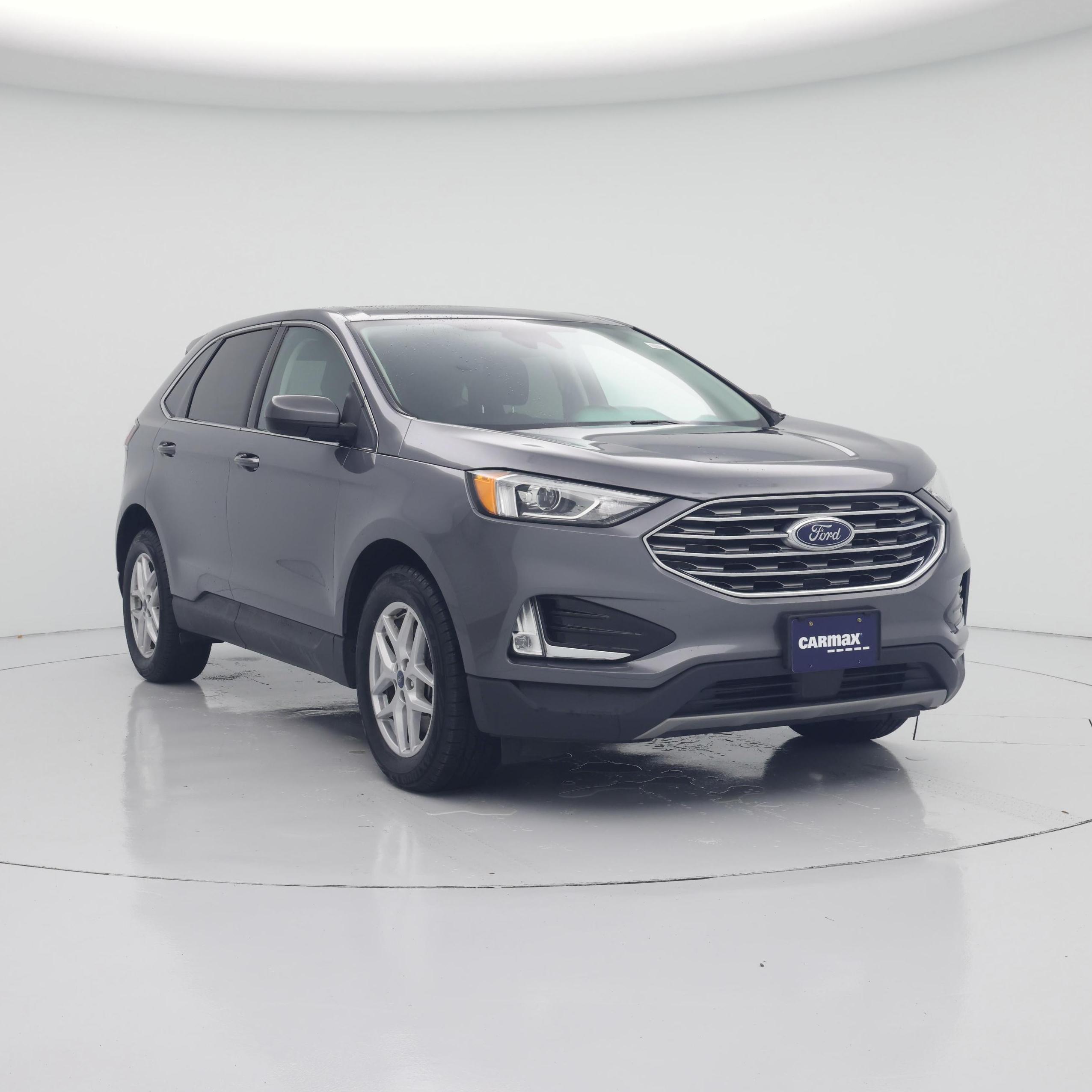 Gray 2021 Ford Edge SUV / Crossover All-Wheel Drive Automatic