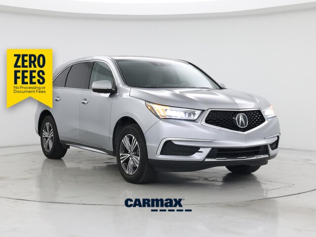 Silver 2018 Acura MDX SUV / Crossover Front-Wheel Drive Automatic