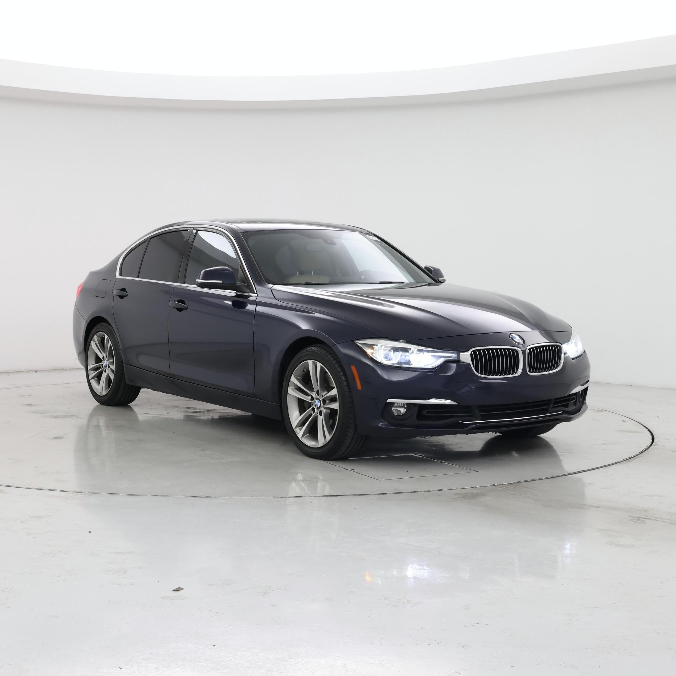 Blue 2017 BMW 3 Series 340i Sedan RWD Sedan Rear-Wheel Drive Automatic