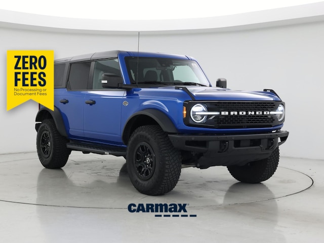 Blue 2023 Ford Bronco Wildtrak Advanced 4-Door 4WD SUV / Crossover Four-Wheel Drive Automatic