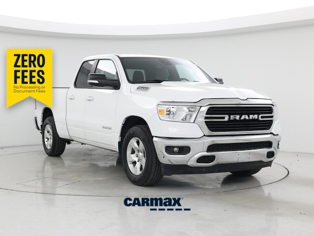 White 2021 RAM 1500 Pickup Truck Automatic