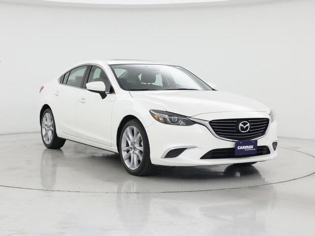 White 2016 Mazda MAZDA6 i Touring Sedan Front-Wheel Drive Automatic