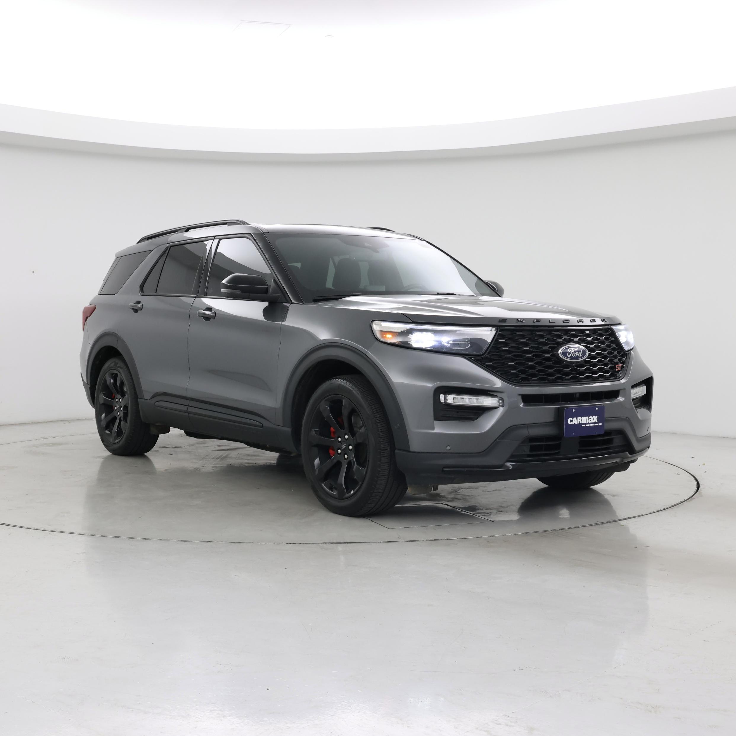 Gray 2022 Ford Explorer ST AWD SUV / Crossover All-Wheel Drive Automatic