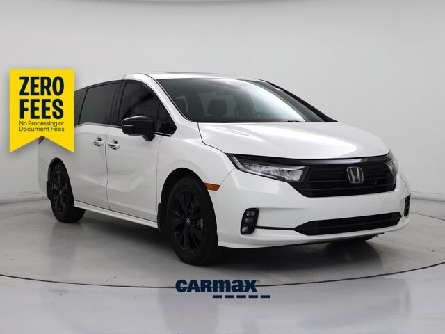 White 2024 Honda Odyssey Sport FWD Minivan Front-Wheel Drive Automatic