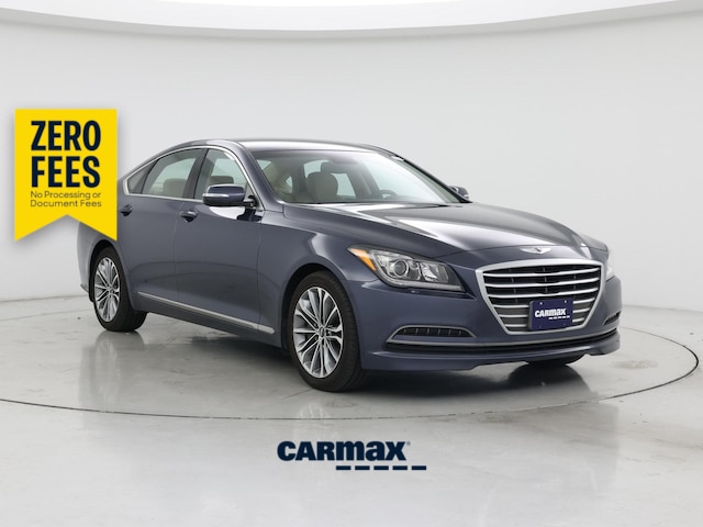 Blue 2015 Hyundai Genesis Sedan Automatic