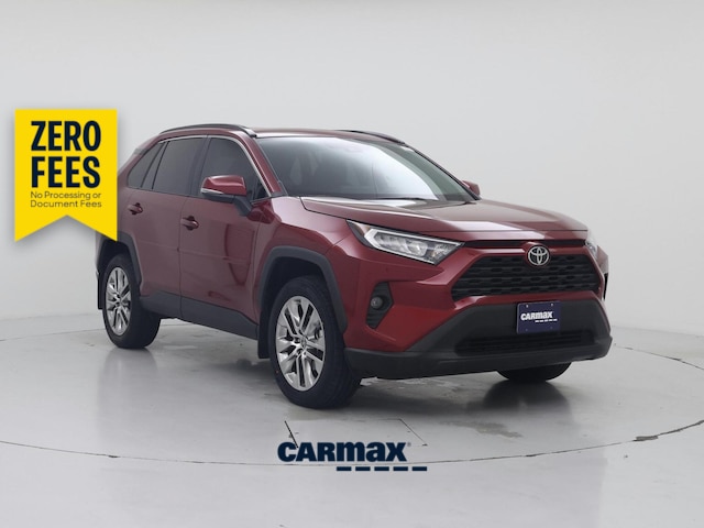 Red 2021 Toyota RAV4 SUV / Crossover All-Wheel Drive Automatic
