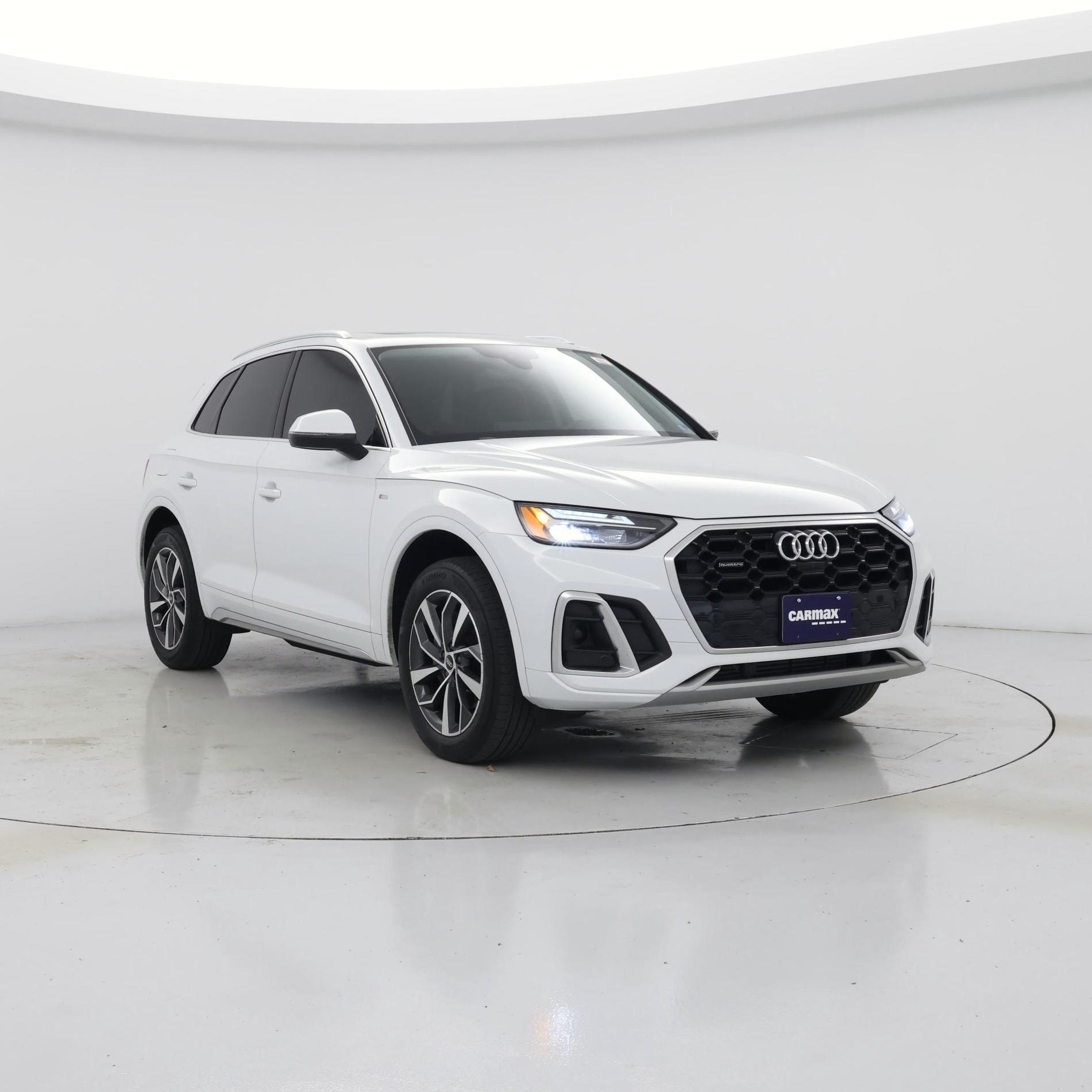 White 2022 Audi Q5 quattro Premium Plus S Line 45 TFSI SUV / Crossover All-Wheel Drive Automatic