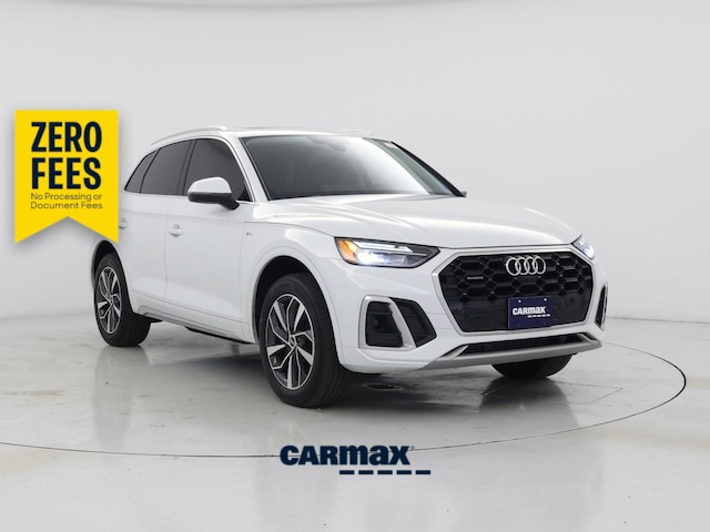 White 2022 Audi Q5 quattro Premium Plus S Line 45 TFSI SUV / Crossover All-Wheel Drive Automatic