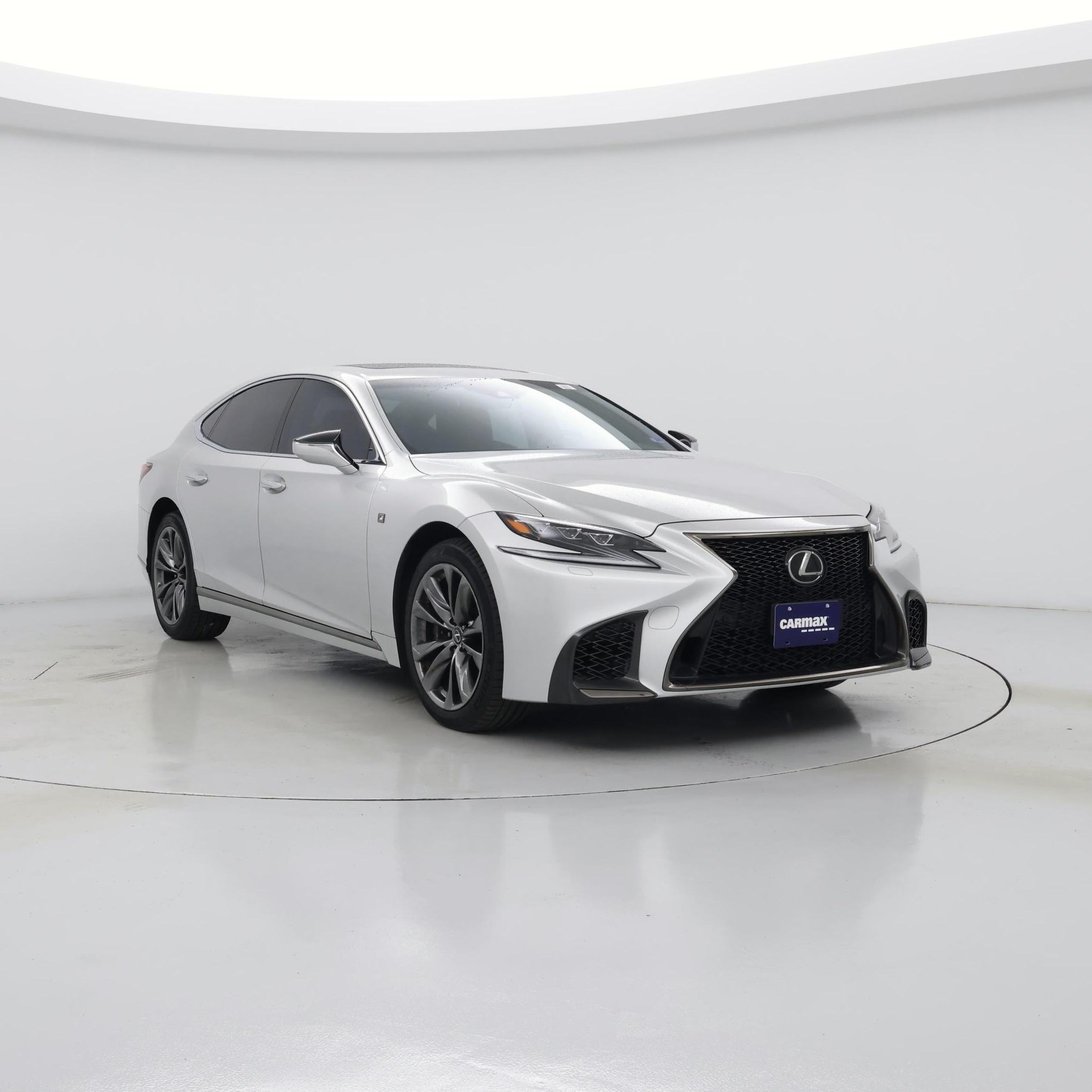 Silver 2018 Lexus LS 500 F Sport AWD Sedan All-Wheel Drive Automatic