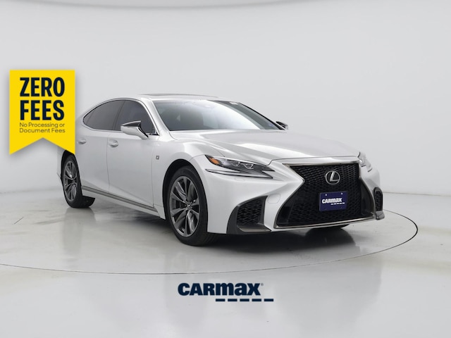 Silver 2018 Lexus LS 500 F Sport AWD Sedan All-Wheel Drive Automatic