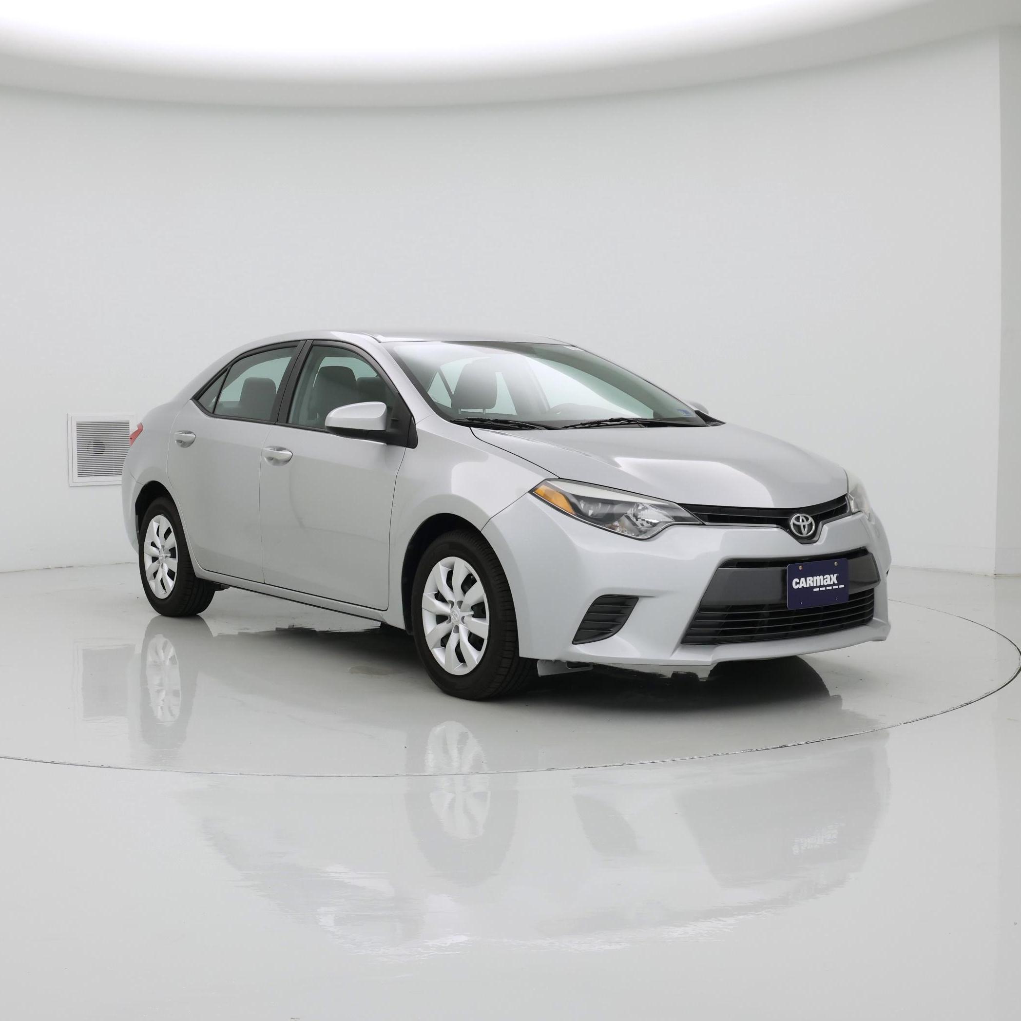 Silver 2015 Toyota Corolla Sedan Front-Wheel Drive Automatic