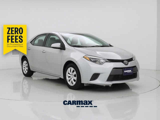 Silver 2015 Toyota Corolla Sedan Front-Wheel Drive Automatic