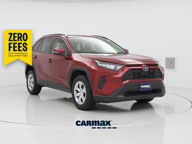 Red 2019 Toyota RAV4 LE AWD SUV / Crossover All-Wheel Drive Automatic