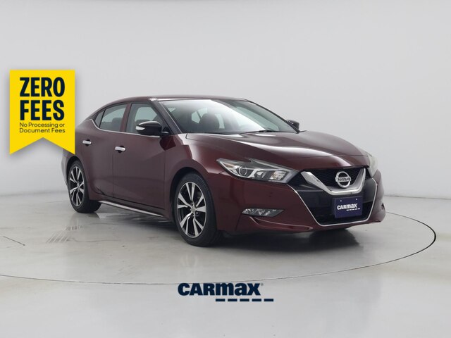 Red (Burgundy) 2016 Nissan Maxima Sedan Front-Wheel Drive Automatic