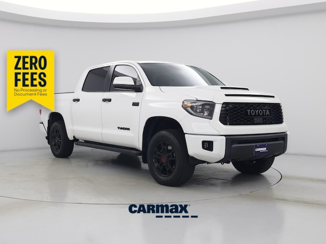 White 2020 Toyota Tundra Pickup Truck Four-Wheel Drive Automatic