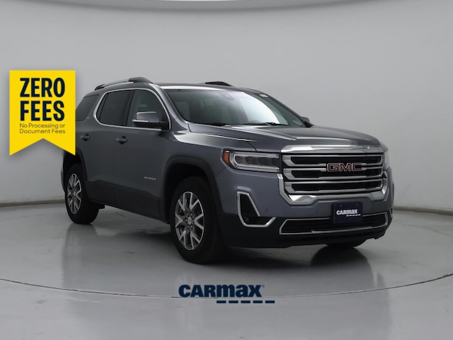 Silver 2022 GMC Acadia SLT FWD SUV / Crossover Front-Wheel Drive Automatic