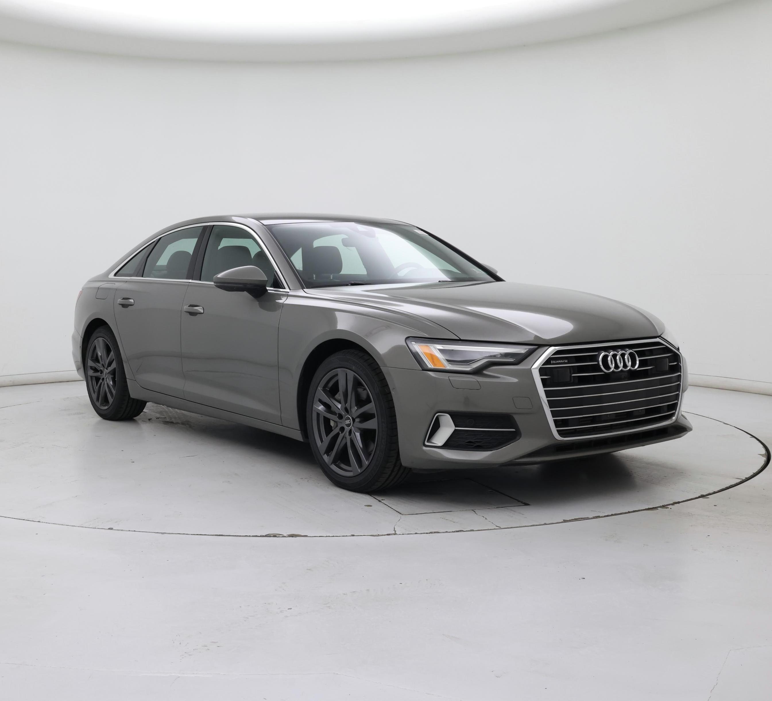 Gray 2023 Audi A6 Sedan All-Wheel Drive Automatic
