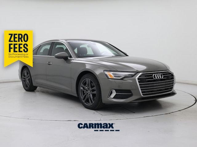 Gray 2023 Audi A6 Sedan All-Wheel Drive Automatic