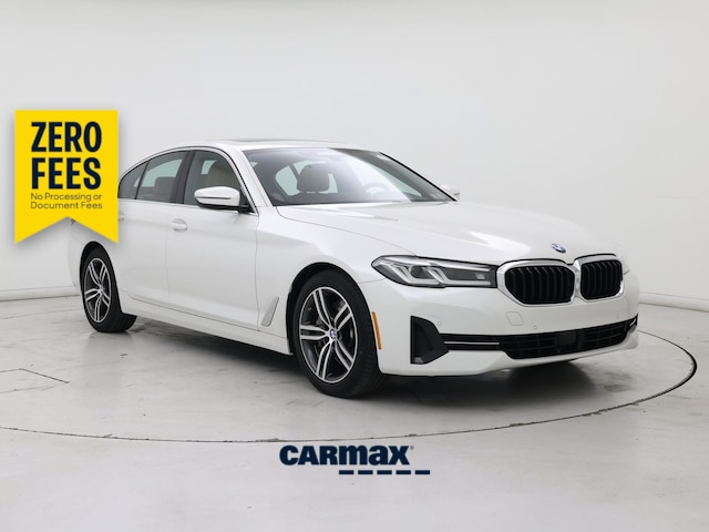 White 2022 BMW 5 Series Sedan All-Wheel Drive Automatic