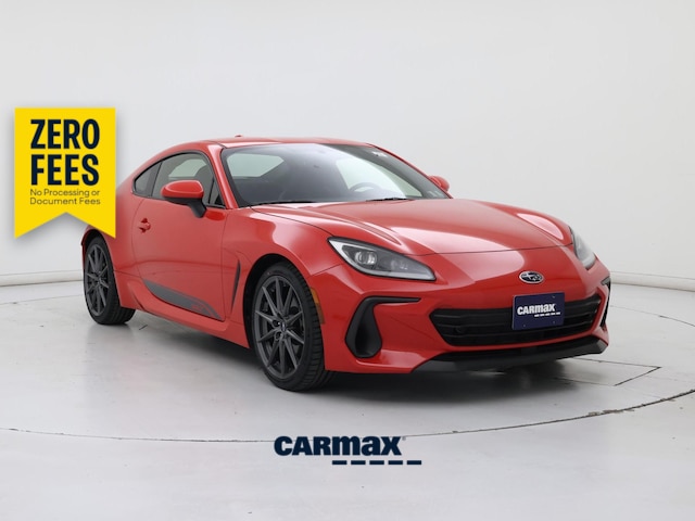 Red 2022 Subaru BRZ Limited RWD Coupe Rear-Wheel Drive Manual