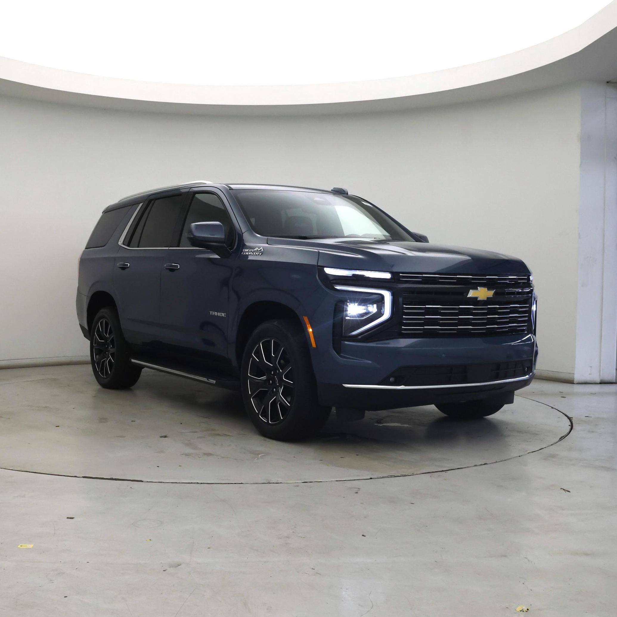 Blue 2025 Chevrolet Tahoe SUV / Crossover Four-Wheel Drive Automatic