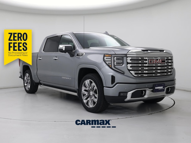 Silver 2024 GMC Sierra 1500 Pickup Truck Four-Wheel Drive Automatic