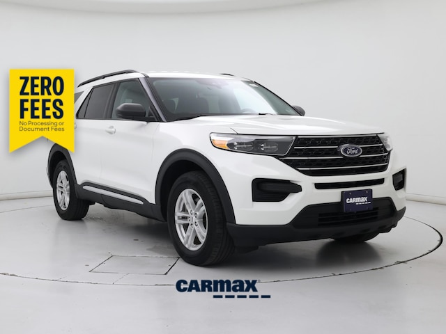 White 2023 Ford Explorer SUV / Crossover All-Wheel Drive Automatic