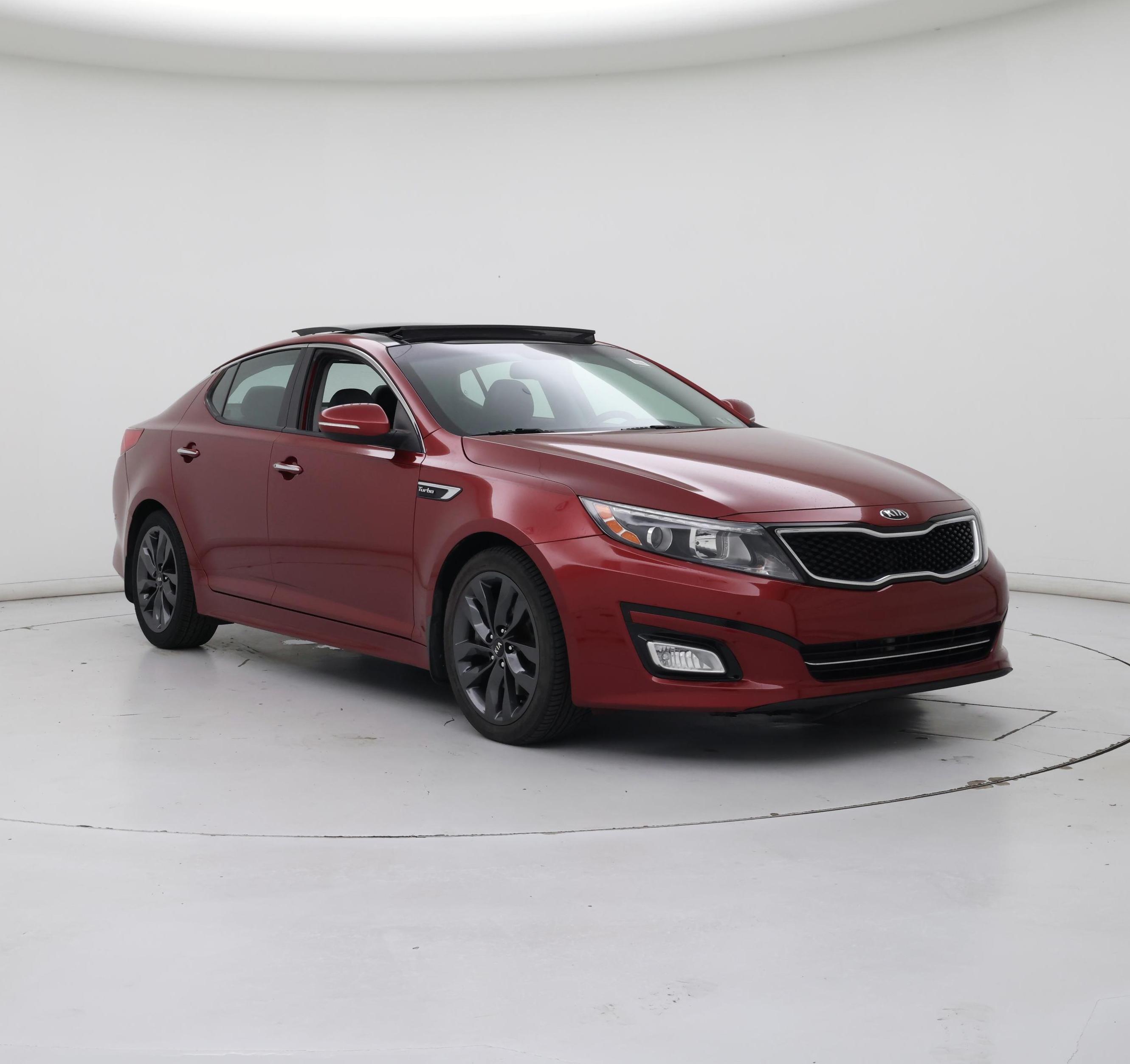 Red 2015 Kia Optima Sedan Front-Wheel Drive Automatic