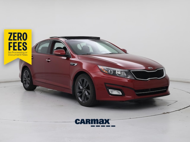 Red 2015 Kia Optima Sedan Front-Wheel Drive Automatic