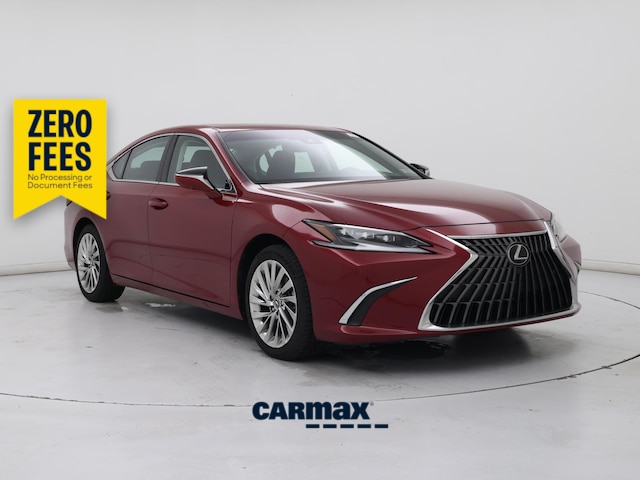 Red 2023 Lexus ES Sedan Front-Wheel Drive Automatic