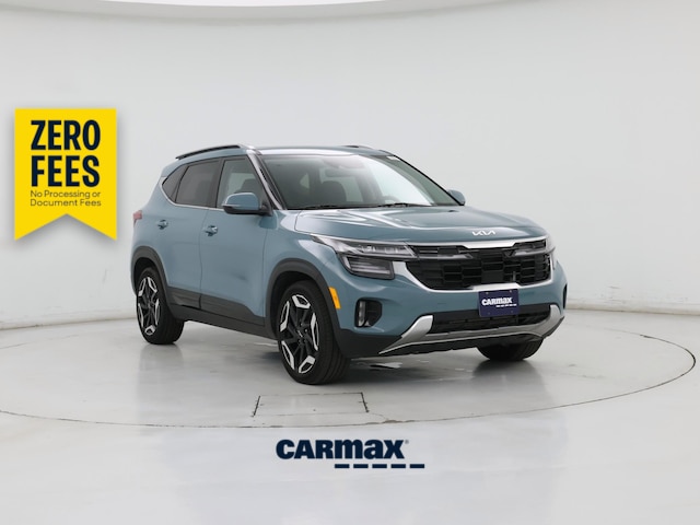 Blue 2024 Kia Seltos SX AWD SUV / Crossover All-Wheel Drive Automatic