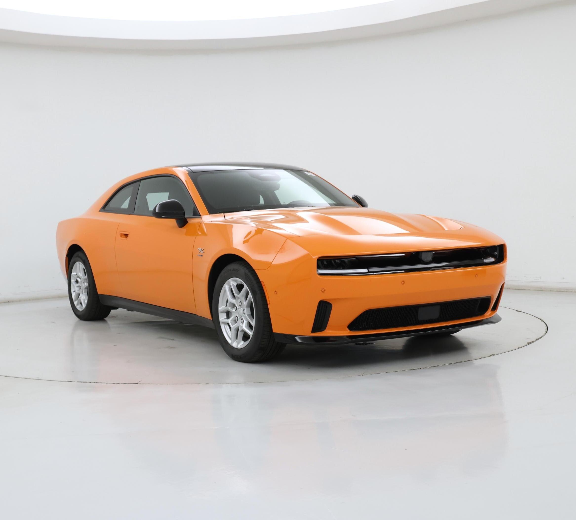 Orange 2025 Dodge Charger Daytona Coupe All-Wheel Drive Automatic