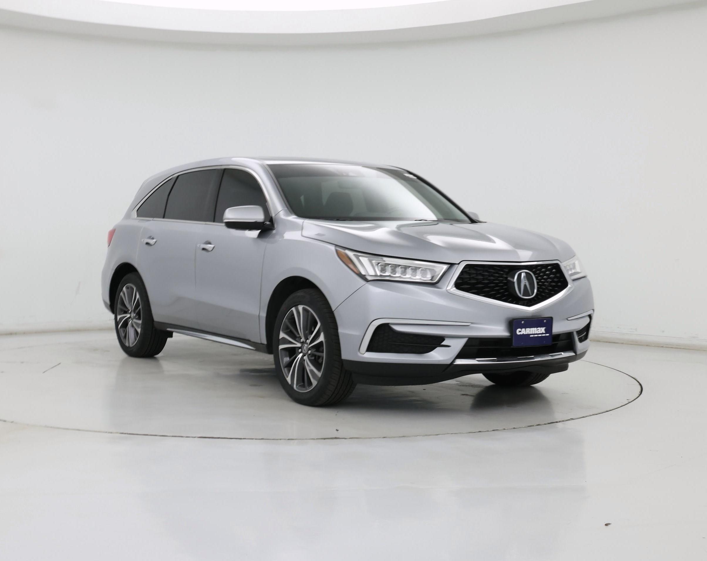 Silver 2020 Acura MDX SUV / Crossover All-Wheel Drive Automatic
