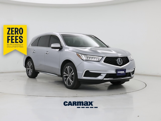 Silver 2020 Acura MDX SUV / Crossover All-Wheel Drive Automatic