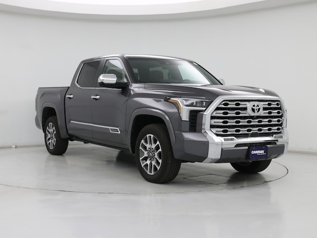 Gray 2025 Toyota Tundra 1794 Edition CrewMax Cab 4WD Pickup Truck Four-Wheel Drive Automatic