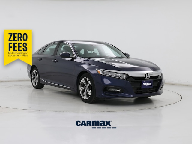 Blue 2019 Honda Accord Sedan Front-Wheel Drive Automatic