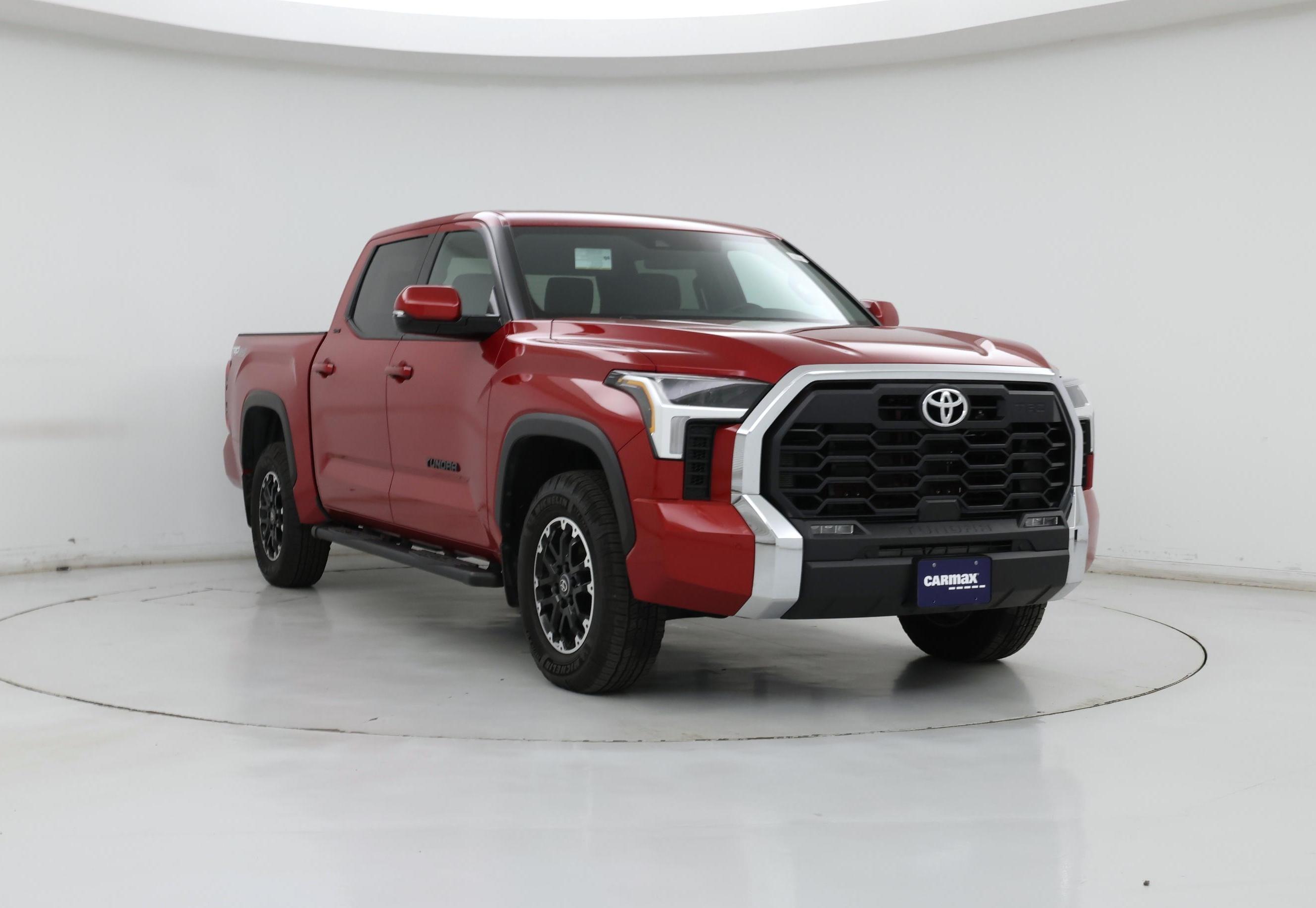 Red 2026 Toyota Tundra Pickup Truck Four-Wheel Drive Automatic