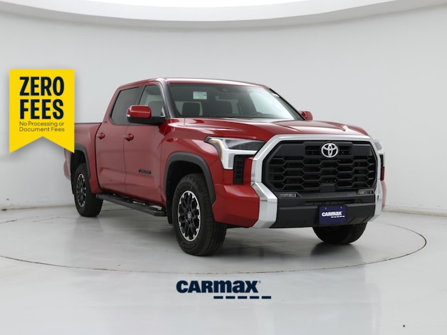 Red 2026 Toyota Tundra Pickup Truck Four-Wheel Drive Automatic