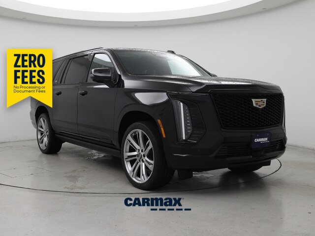 Black 2025 Cadillac Escalade ESV SUV / Crossover Four-Wheel Drive Automatic