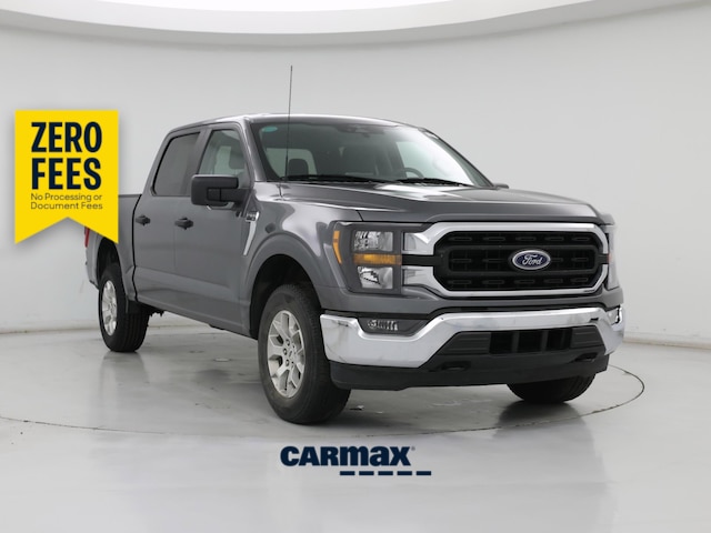 Gray 2023 Ford F-150 Pickup Truck Four-Wheel Drive Automatic