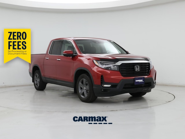 Red 2023 Honda Ridgeline RTL-E AWD Pickup Truck All-Wheel Drive Automatic