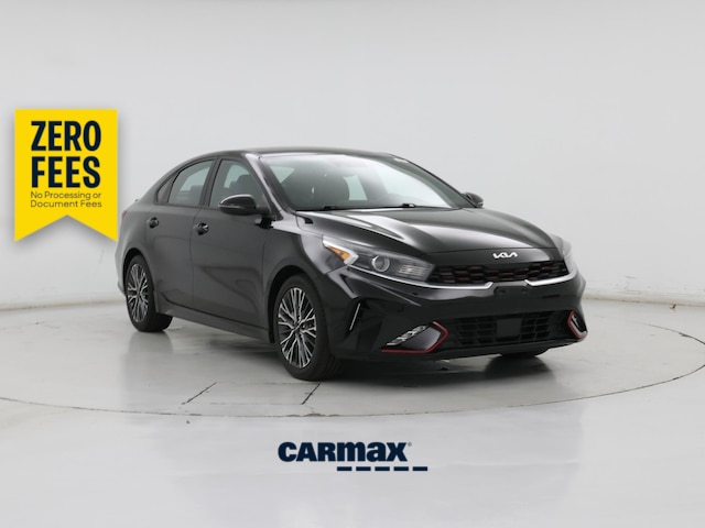 Black 2023 Kia Forte GT-Line FWD Sedan Front-Wheel Drive Automatic